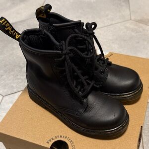 Dr. Martens Black Lace-Up Boots